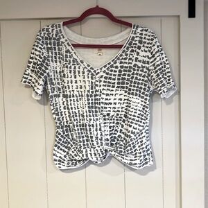 Blair Maxwell short sleeve top